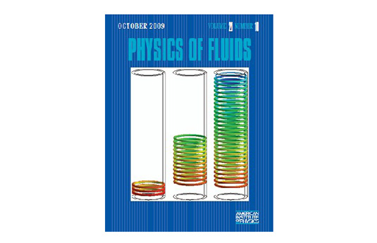 Cover of Physics of Fluids